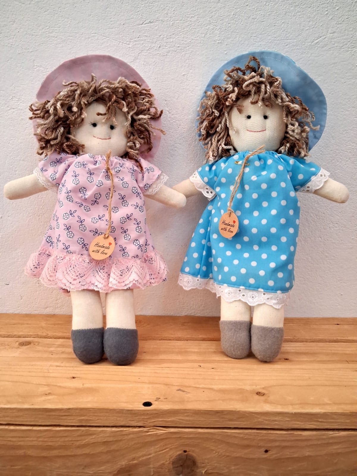 30cm Hand made Rag Doll
