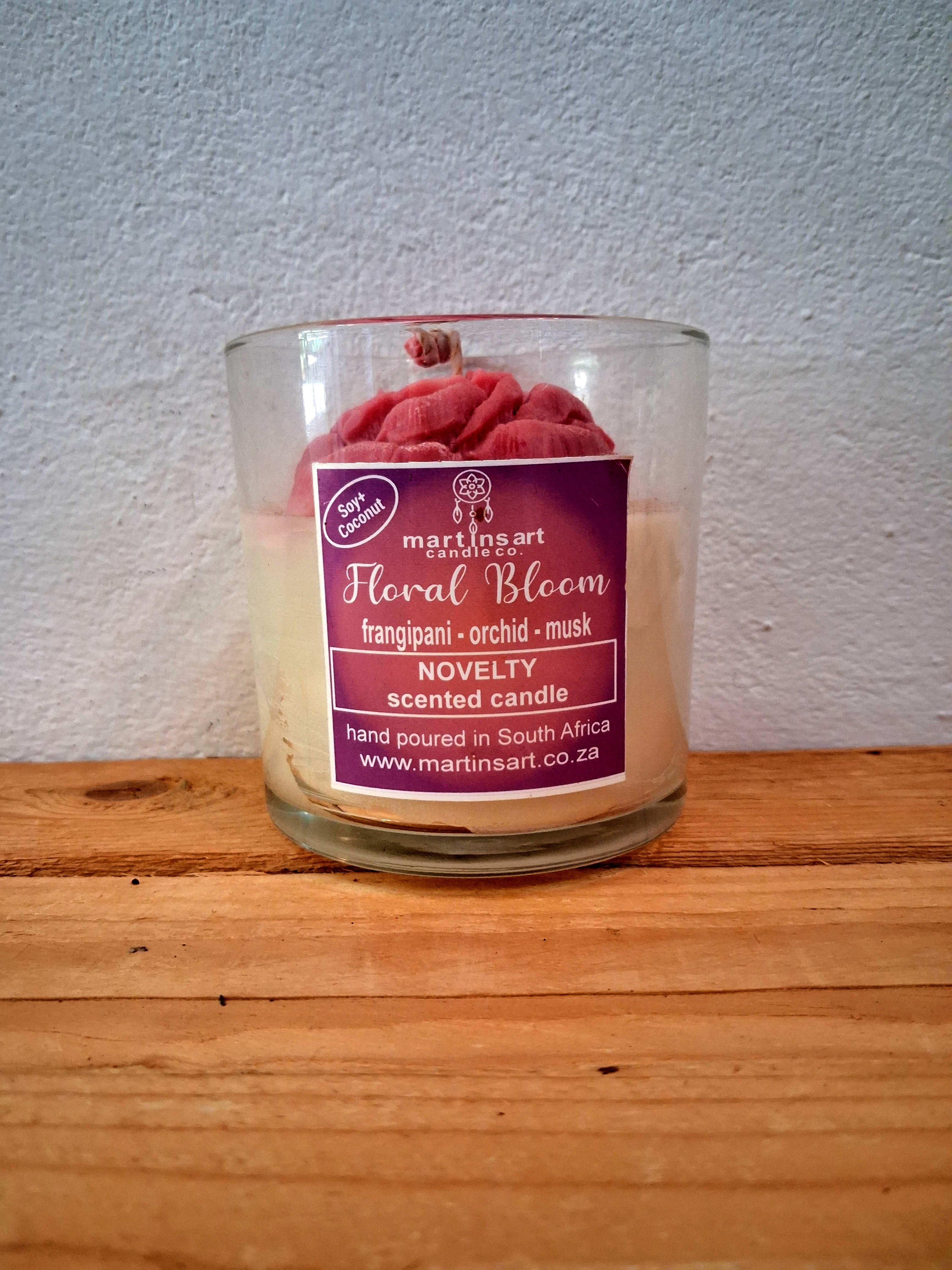 Floral Bloom candles