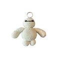 Crochet baymax key chain