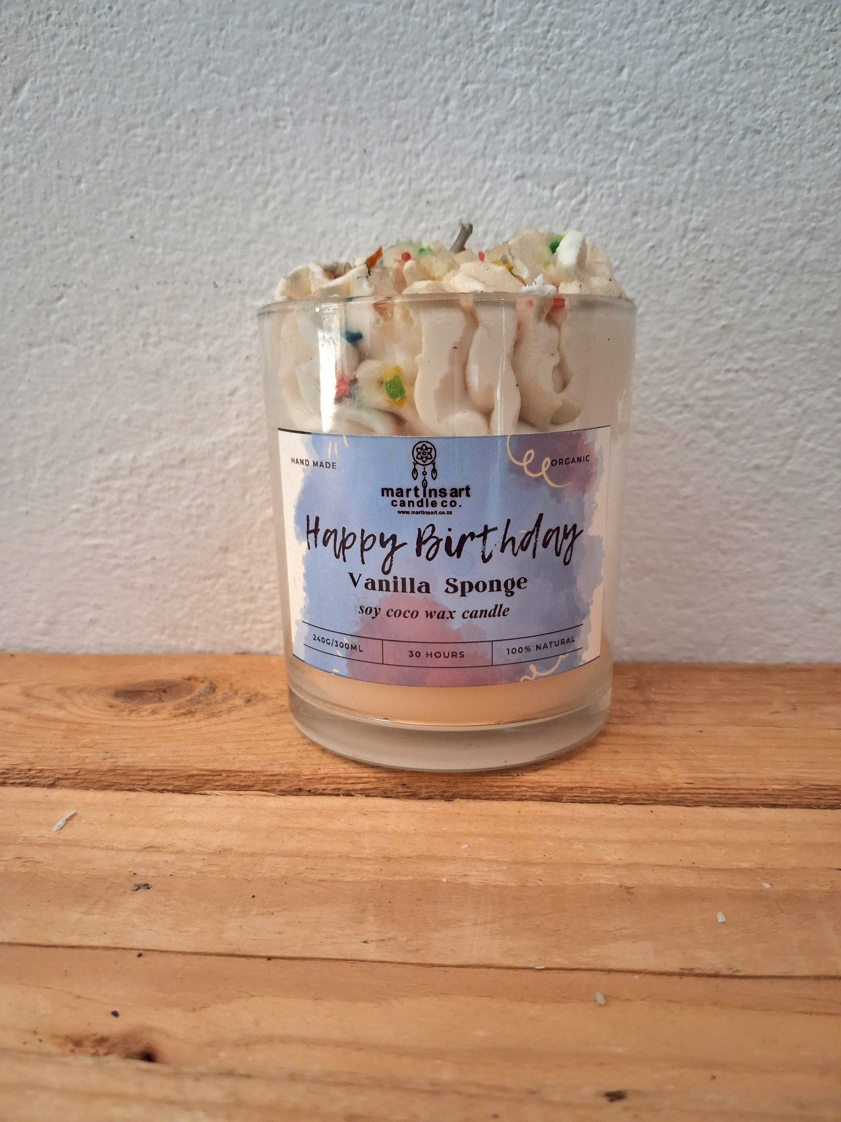 Happy birthday candle