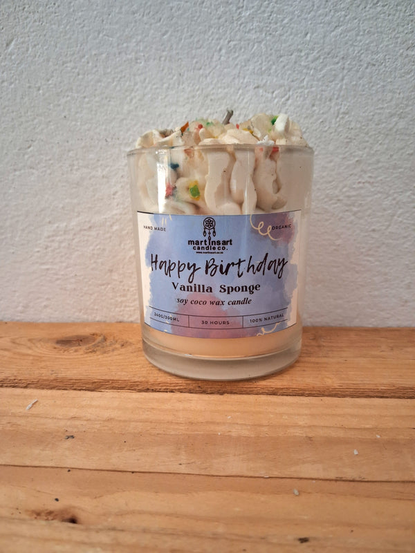 Happy birthday candle